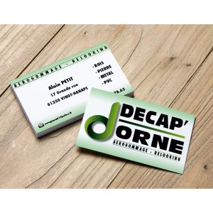 carte de visite Décap'Orne Alençon Vingt-Hanaps