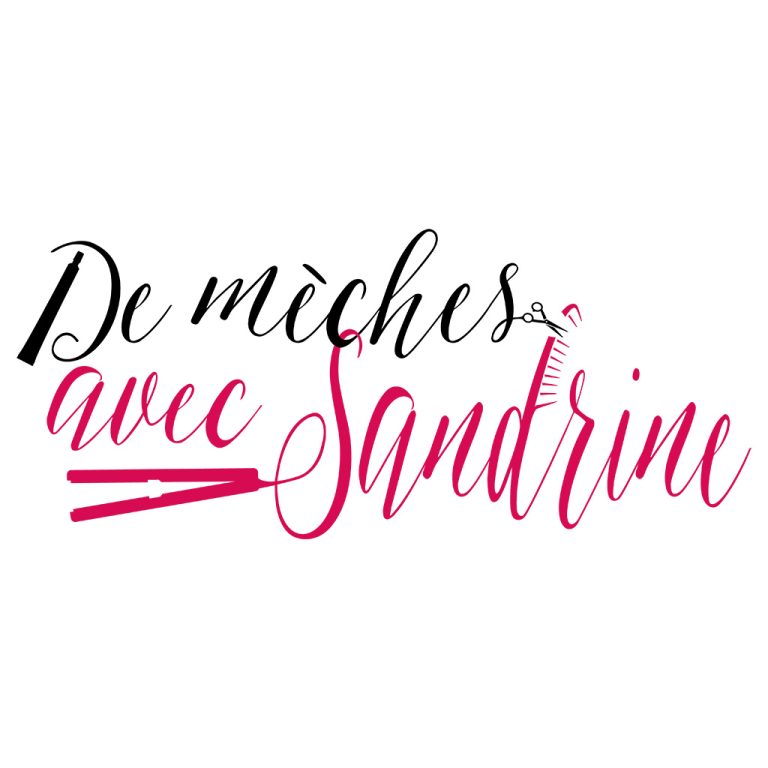 logo de mèches avec Sandrine