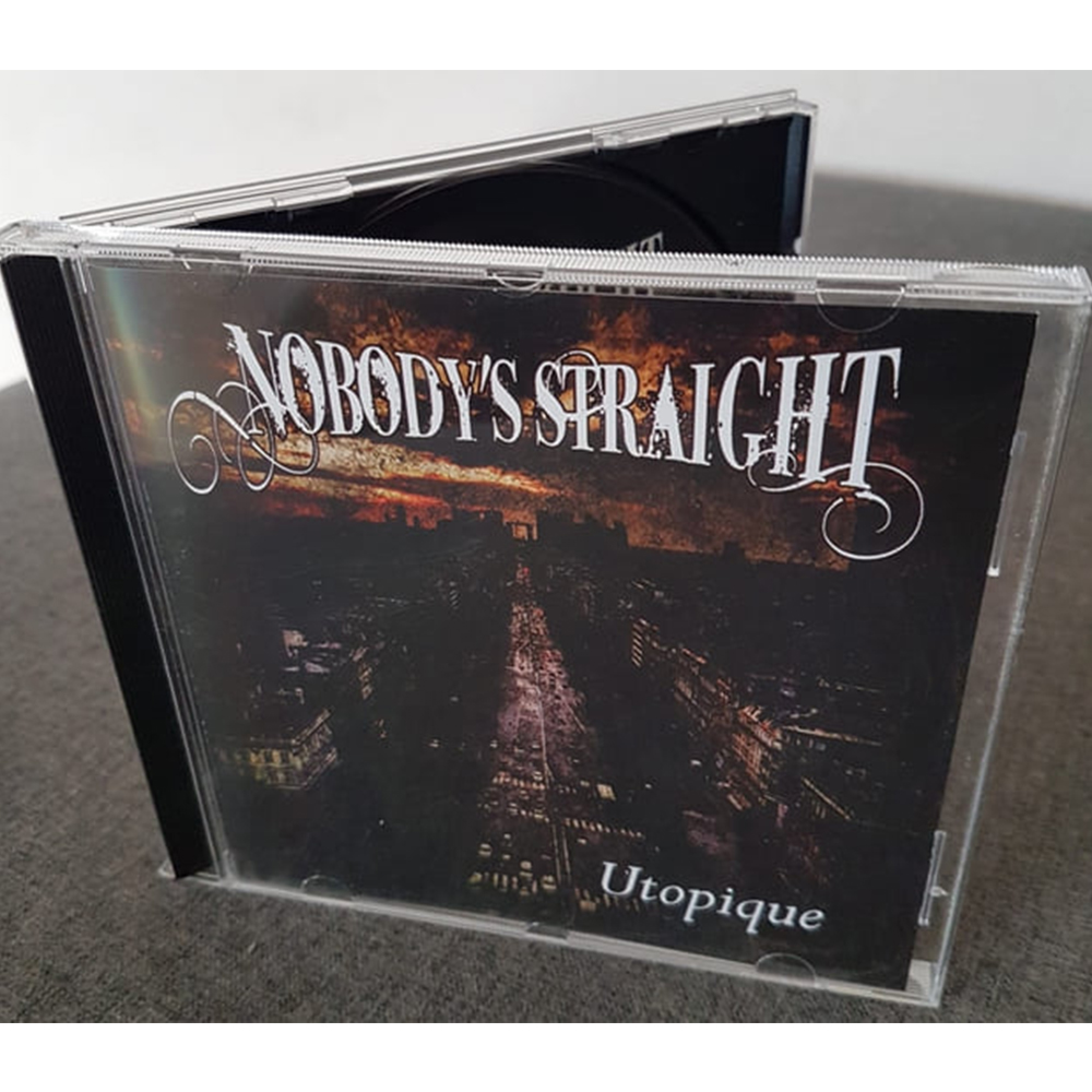 pochette nobody's straight hardcore métal france utopique